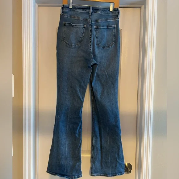 Old Navy Dark Blue Flare Jeans - Picture 6 of 6